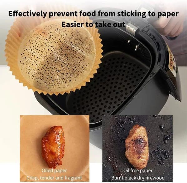 200 Pack Air Fryer Papper för Air fryer