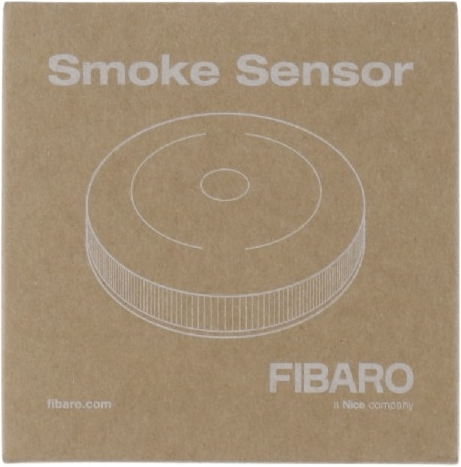 Fibaro Smoke sensor - Rök/temperatursensor - trådlös - Z-Wave