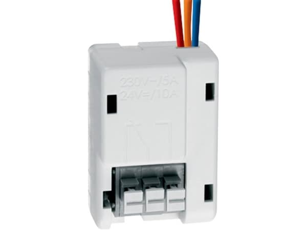 ESYLUX Omskifterrelæ til PROTECTOR K 9 V, PROTECTOR K 9 V lithium und PROTECTOR K 230 V AC, potentialfri omskiftning