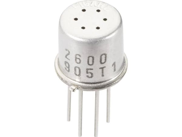 Figaro TGS2600-B00 TGS 2600 Gas Sensor For Air Quality Various gases, air pollution (Ø x H) 9.2 mm x 7.8 mm
