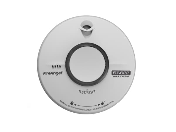 FireAngel ST-622, Batteri, 3 V, 3 V, 10 År, 130 mm, 130 mm
