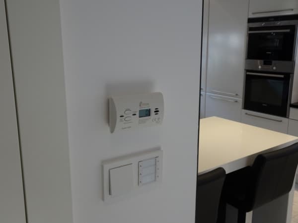 Kidde KID-7DCO, Karbonmonoksid detektor, Trådløs, Hvit, Hjem, Kontor, 85 dB, Flate-montert