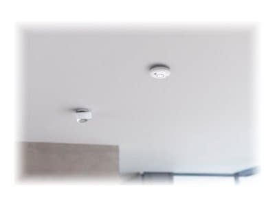 brennenstuhl Connect WiFI WRHM01 - Røyk-/temperatursensor - trådløs - 802.11b/g/n - 2.4 Ghz - hvit