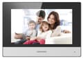 Pikkukuva 3 / 5: Hikvision Digital Technology DS-KH6320-WTE2, 17,8 cm (7"), LCD/TFT, 1024 x 600 pikseliä, Kapasitiivinen, Musta, Harmaa, 802.11b, 802.11g, Wi-Fi 4 (80