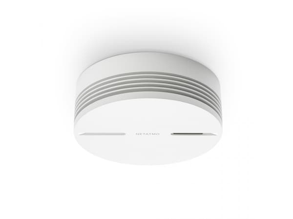 Netatmo Smart Smoke Alarm - Røyksensor - 802.11b/g/n, Bluetooth 4.0 - 2.4 Ghz - batteridrevet