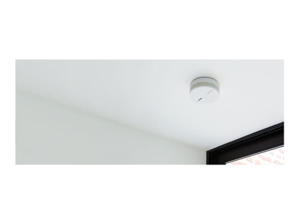Netatmo Smart Smoke Alarm - Røyksensor - 802.11b/g/n, Bluetooth 4.0 - 2.4 Ghz - batteridrevet