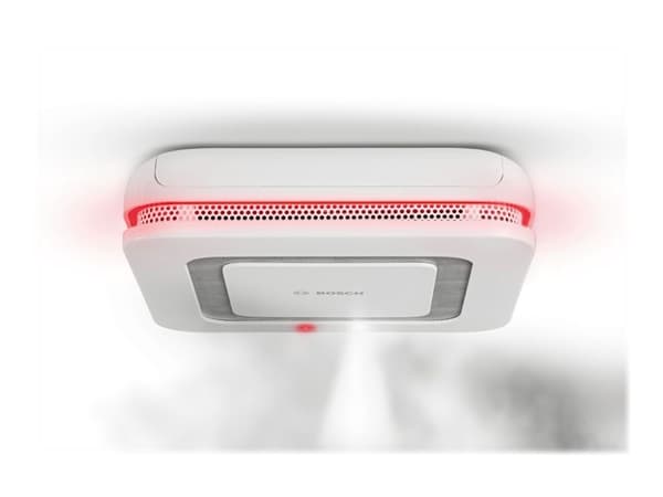 Bosch Smart Home Twinguard - Sensor for røyk/luftkvalitet - trådløs - Wi-Fi - 2.4 Ghz