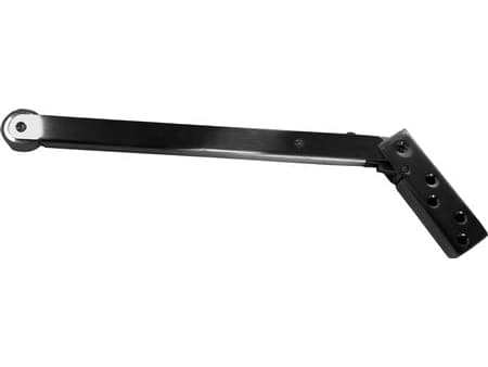MVR SECURITY Synkroniseringsbeslag, for dobbeltdør, Armlængde 250mm, rustfri tstål.