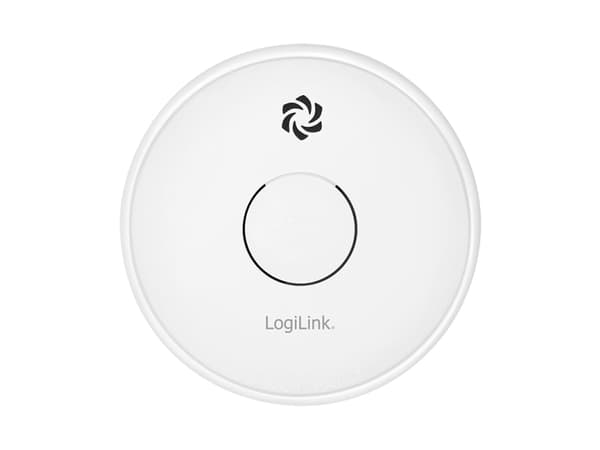 LogiLink SC0015, Optical reflekterende detektor, Koblet med ledninger (ikke trådløs), Hvit, Hjem, 85 dB, Flate-montert