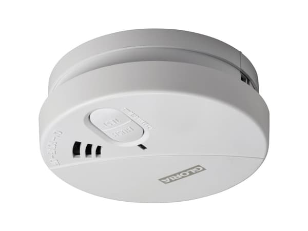 GLORIA R-5, Hvit, 85 dB, 1 m, Batteri, 9 V, Alkalinsk