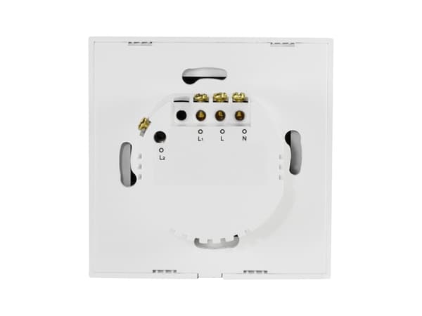 LogiLink SH0112, Älykytkin, Langaton, Valkoinen, IP20, Pölynkestävä, Seinä