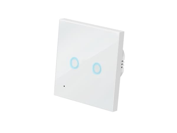 LogiLink SH0112, Älykytkin, Langaton, Valkoinen, IP20, Pölynkestävä, Seinä