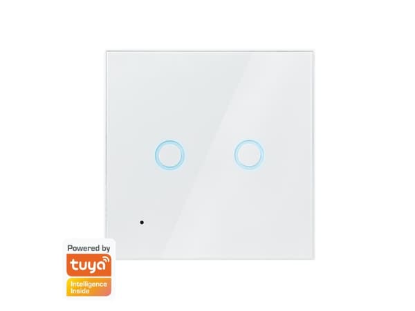 LogiLink SH0112, Älykytkin, Langaton, Valkoinen, IP20, Pölynkestävä, Seinä