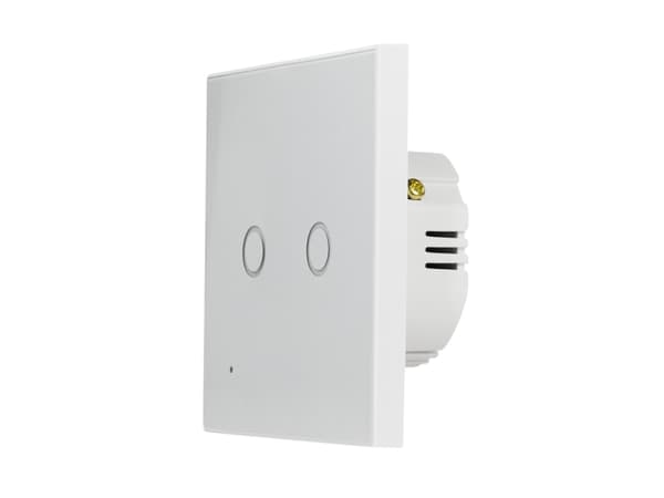 LogiLink SH0112, Älykytkin, Langaton, Valkoinen, IP20, Pölynkestävä, Seinä