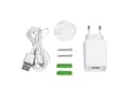 Miniatyrbilde 4 av 5: LogiLink SH0117, IP-sikkerhetskamera, Innendørs, Trådløs, Utvendig, Tak/vegg/skrivebord, Hvit