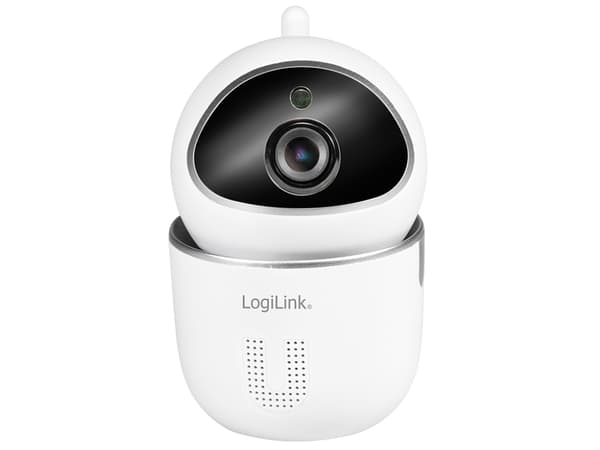 LogiLink SH0117, IP-sikkerhetskamera, Innendørs, Trådløs, Utvendig, Tak/vegg/skrivebord, Hvit Hvit