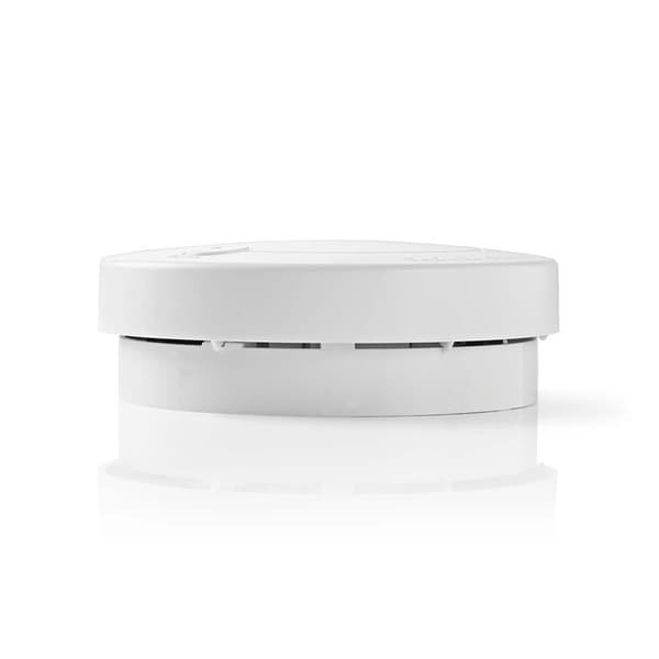 Nedis Røgalarm | Batteri | Batteri levetid op til: 1 År | EN 14604 | Med testknap | 85 dB | ABS | Hvid