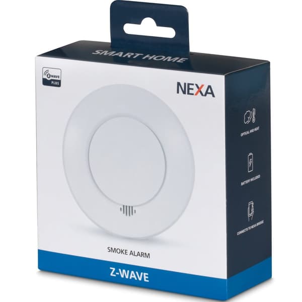 Nexa ZSD-109 Z-Wave trådløs optisk røykvarsler