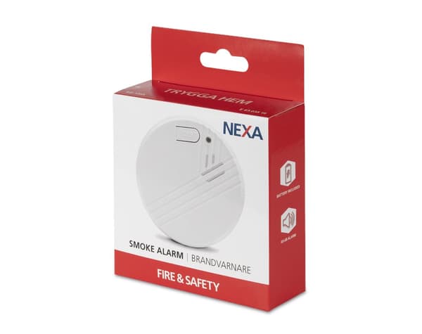 NEXA KD-134A Long-Life palovaroitin, parist. käyt.ikä 10v, 85dB, valk.