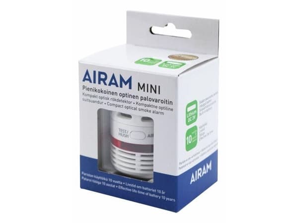 Airam 7126604 Optinen palovaroitin Mini 10 V