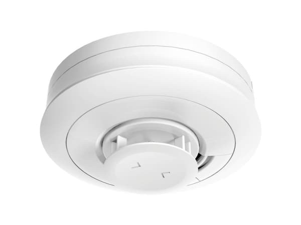 Ei Electronics Ei630W, Fast temperatur varmeføler, Trådløs, Flate-montert, Hvit, 85 dB, IP20
