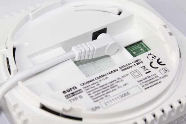 Eura Karbonmonoksid og naturgasssensor 2in1 CGD-50A2