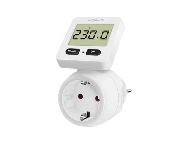 Energimätare med kostnadsberäkning Roterbar display
