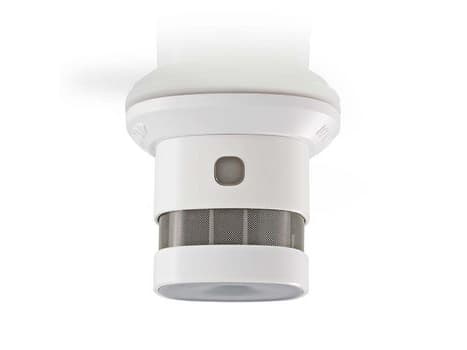 Nedis DTCTSL40WT, Akku, 3 V, Litiumioni (Li-Ion), 10 vuosi/vuosia, Sisäänrakennettu akku, 70 mm