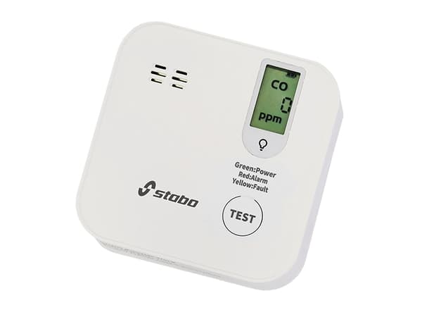 Stabo CO Alarm IV, Trådløs, Hvid, Hjem, 85 dB, Overflademonteret, Batteri