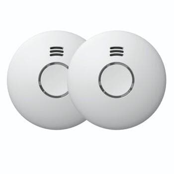 Profil Optisk Røgdetektor 85dB Trådløst Linkable Kit 2 stk