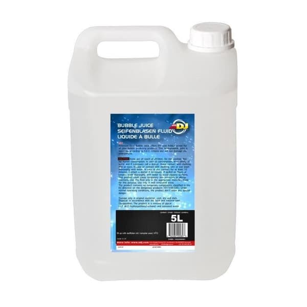 ADJ BUBBLE JUICE READY MIXED 5 L. Bubbelprodukt redo att användas