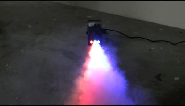 Savukone, 500W teho, RGB sekoitettu väri, Punainen Vihreä Sininen Sekoitettu