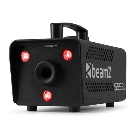BeamZ S553L Rökmaskin med 3x RBG lysdioder och trådlös fjärrkontroll