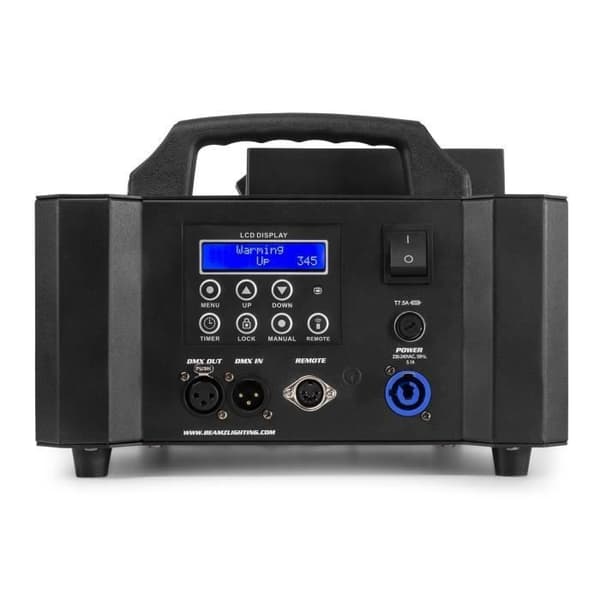 Vertikal och horisontell rökmaskin RGBA - BEAMZ BLAZE1200 - 1200 Watt - 24 LED-lampor på 4W