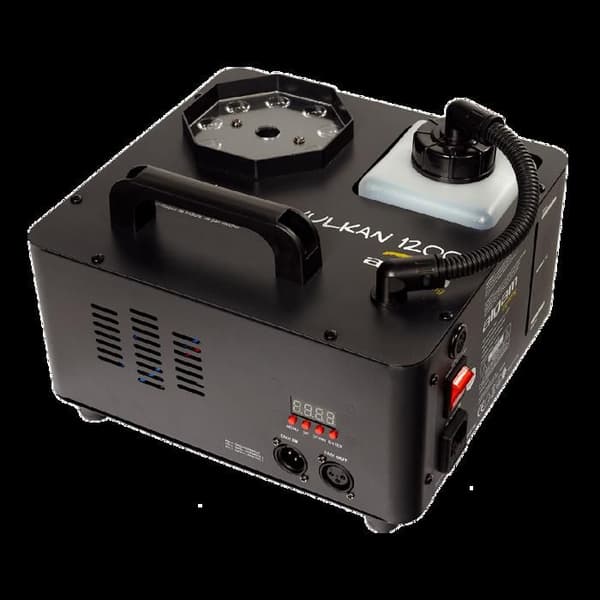 Maskin för rök - Algam Lighting - VULKAN 1200 - 1200W - CO2-effekt - 9 LED RGB