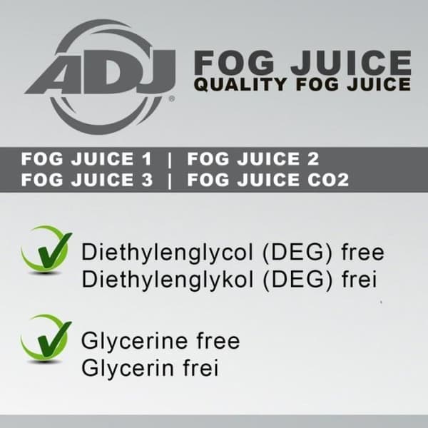 Rökvätska ADJ FOG JUICE 1 LIGHT - 5L Transparent