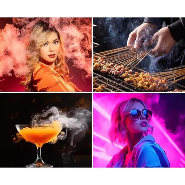 Rökmaskin - Rollei - Smoke Master - Mobil - Batteridriven - Kreativa effekter