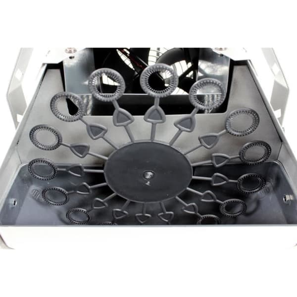 BOOMTONEDJ BUBBLE 60 V2 - Bubbelmaskin - 16 roterande bubbelringar - Producerar hundratals bubblor per minut