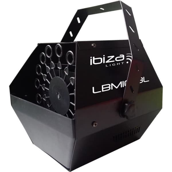 Bubbelmaskin - IBIZA - LBM10-BL - Bärbar - Svart - Inbyggd tank
