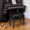 Pikkukuva 2 / 9: Pianotuoli, 63x33x45-56 cm, Musta