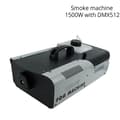 Miniatyrbillede 2 af 2: Fogmaskine, 1500W effekt, trådløs fjernbetjening,EU-stik, 1500W-DMX512