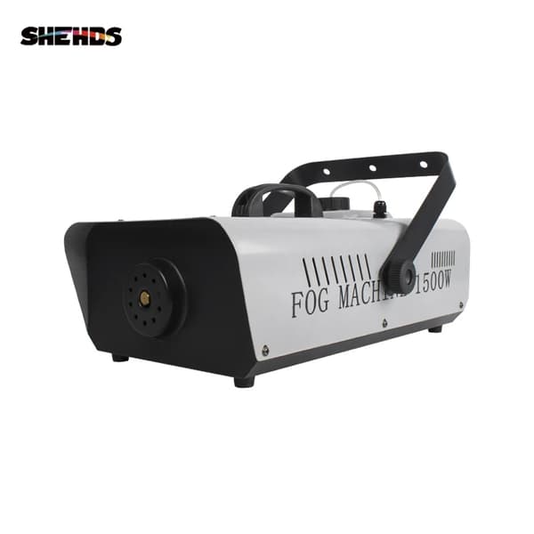 Røgmaskine, 1500W Strøm, DMX 512 Fjernbetjening, 1500W, EU-stik