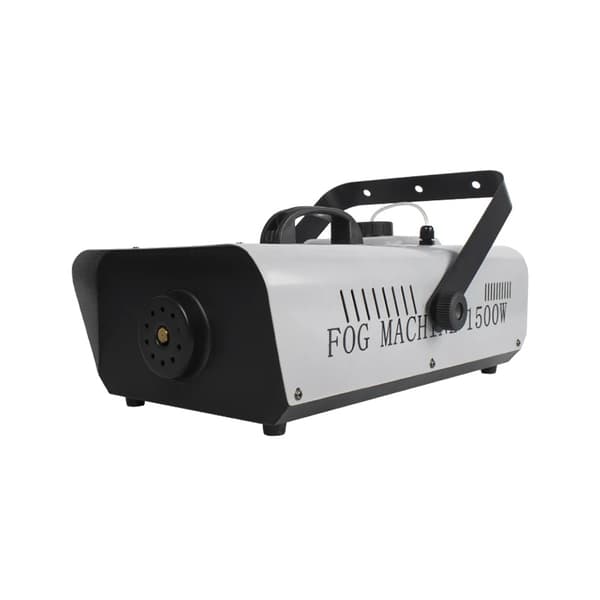 Røgmaskine, 1500W Strøm, DMX 512 Fjernbetjening, 1500W, EU-stik