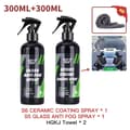 Miniatyrbillede 2 af 2: Bil Forrude Anti-dug Spray, Holdbar, Forbedret Kørsels Synlighed, S5-300ml x S6-300ml
