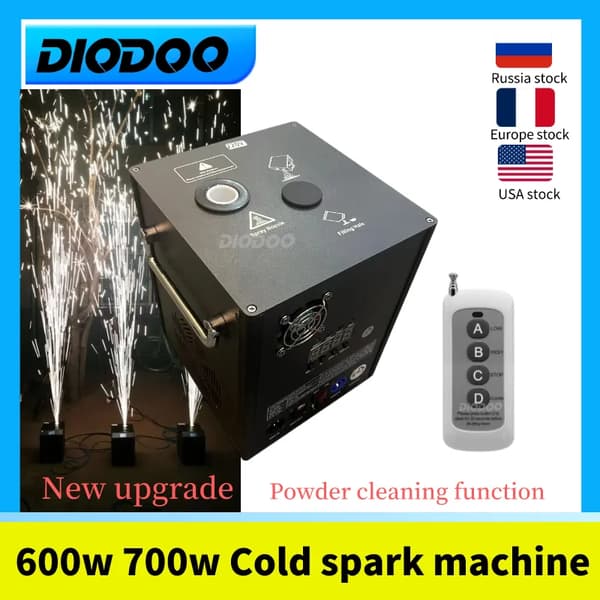 Kold Funkmaskine, Fjernbetjening, Justerbar Sprøjtehøjde,1 Maskine, 600W