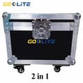 Miniatyrbillede 2 af 2: Kold Funkmaskine, Justerbar Sprayhøjde, DMX512 Kontrol,2i1 FlightCase kun, 700W