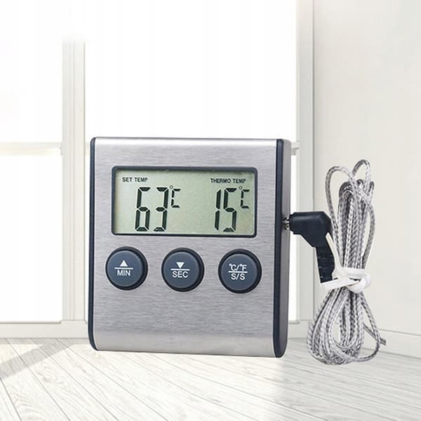 UGN RÖKGRILL TERMOMETER SONDTIMER