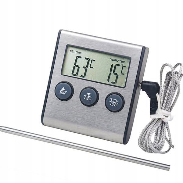 UGN RÖKGRILL TERMOMETER SONDTIMER