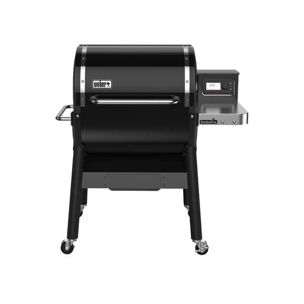 WEBER Smokey Mountain Cooker 47 cm rökhus - Svart - Kromgaller i stål - Integrerad termometer