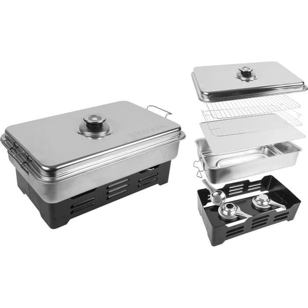 Fumoir - Browin - 330010 - Rostfritt stål - Termometer - Kompakt